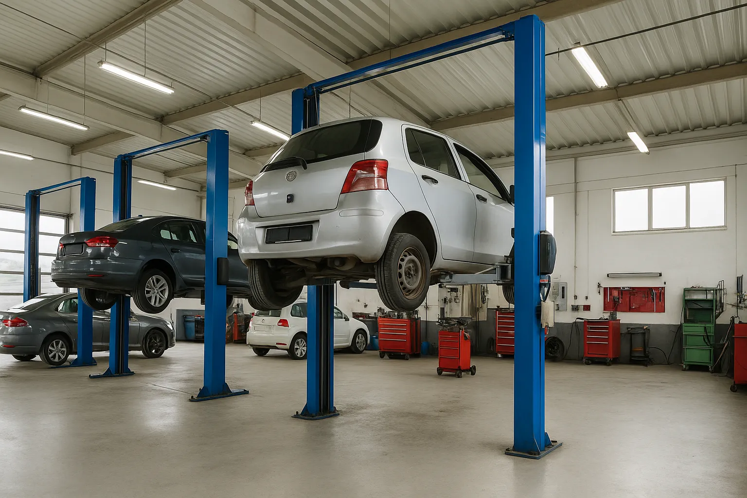 KFZ Werkstatt Neulengbach Hebebühny – moderner KFZ Meisterbetrieb in Inprugg
